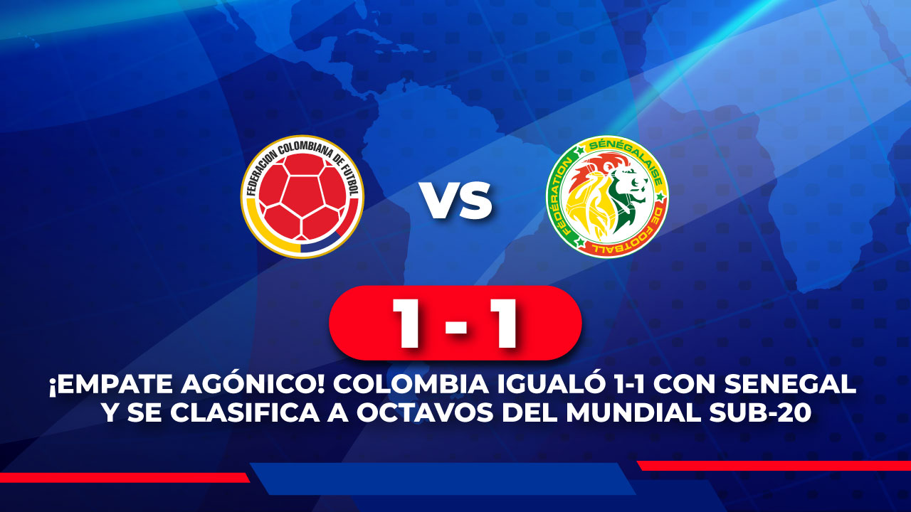 Colombia igualó 11 con senegal y se clasifica a octavos del mundial