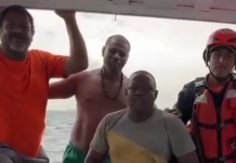 Armada de Colombia rescata a cinco pescadores que se encontraban a la deriva